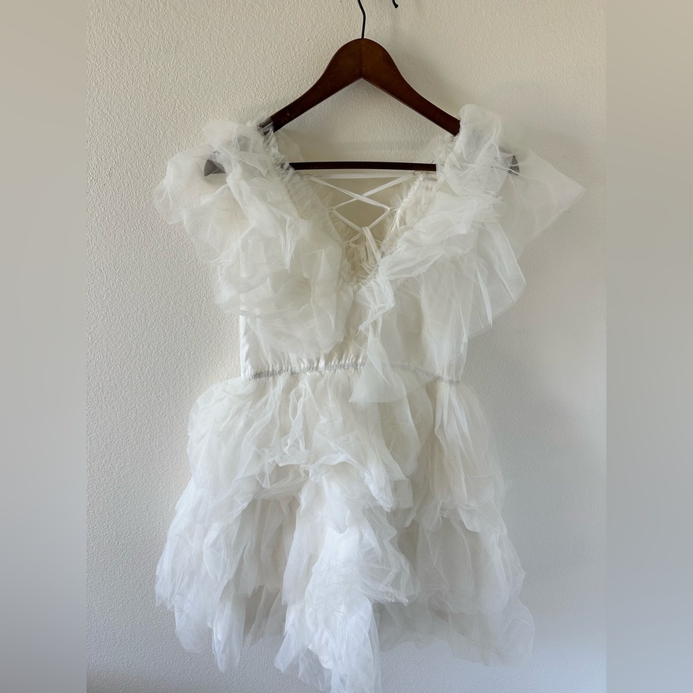 White dress